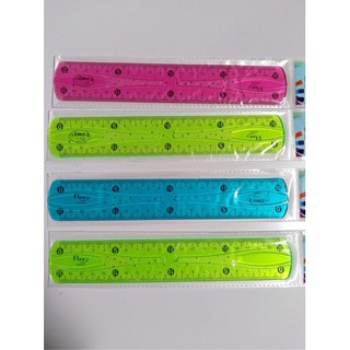 2 Cây Thước kẻ dẻo 20cm/30cm