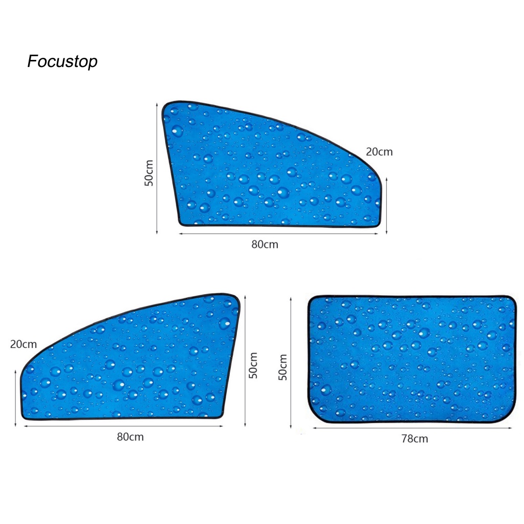 Tấm Che Nắng Từ Tính Có Thể Tái Sử Dụng Cho Cửa Sổ Xe Hơi