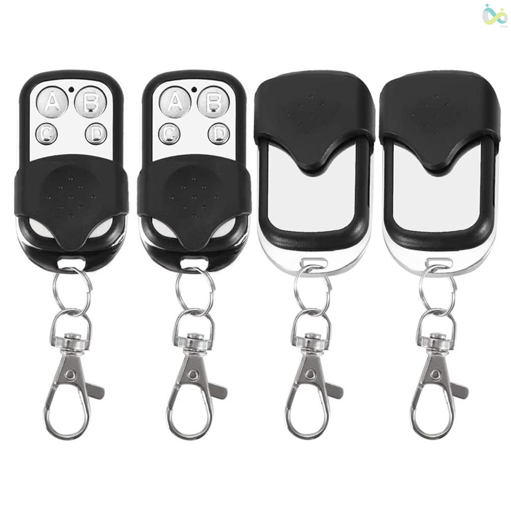 Set 6 Chìa Khóa Điều Khiển Từ Xa 433MHz Thay Thế Chuyên Dụng Cho Cửa Garage