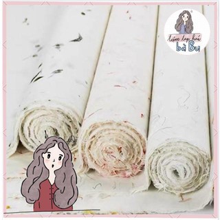Giấy ép hoa lá khổ lớn 34x68cm (đọc kĩ mô tả)