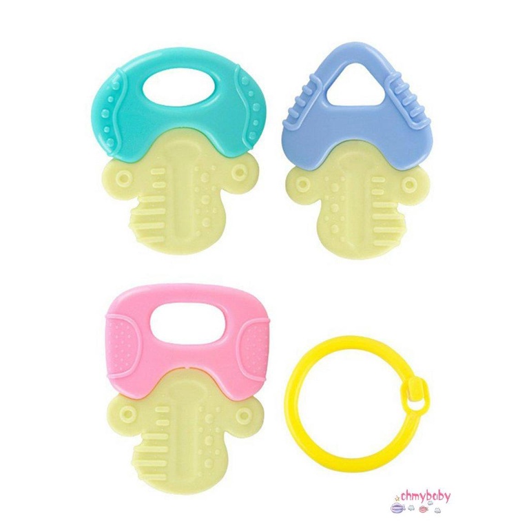 [Sẵn sàng] 4 Miếng Sơ Sinh Đồ Chơi Cho Trẻ Đầu Học Mới Ra Cổ Tay Lục Lạc Nhạc [P/13]