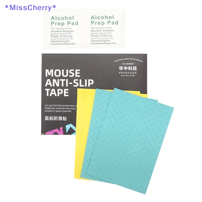 Bộ 2 Miếng Dán Chuột Chơi Game Chống Trượt 7.5 * 11cm Diy Mới