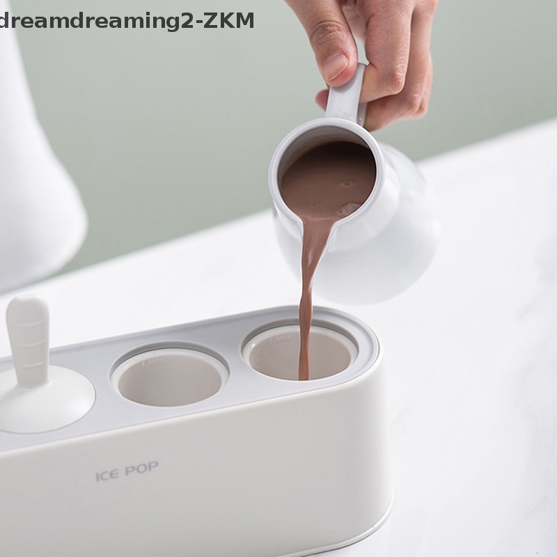 Khuôn Làm Kem Que DIY Tiện Dụng