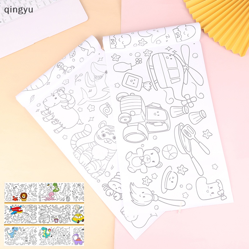 Cuộn Giấy Vẽ Graffiti 2m Màu Sắc Đa Dạng Cho Bé