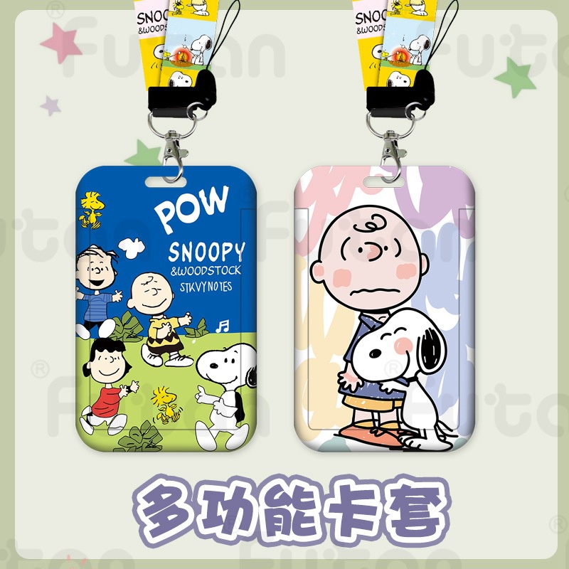 Giá Đỡ Thẻ Đánh Dấu Sách / Thẻ Ghi Chú Họa Tiết Hoạt Hình Snoopy Dễ Thương Chất Lượng Cao
