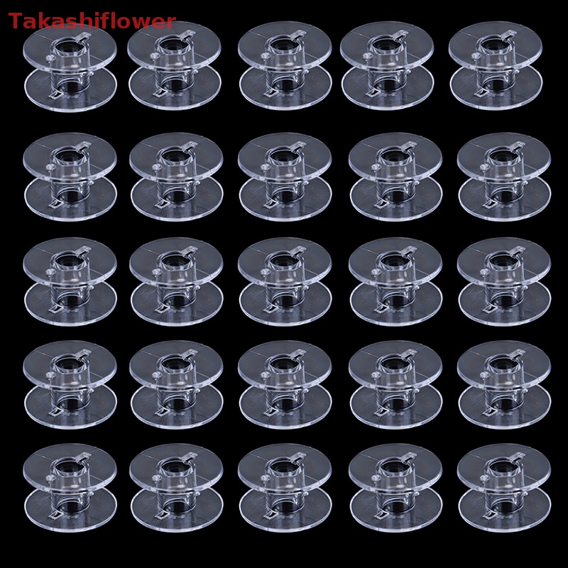 Set 10 / 50 Suốt Chỉ Bằng Nhựa Chuyên Dụng Cho Máy May