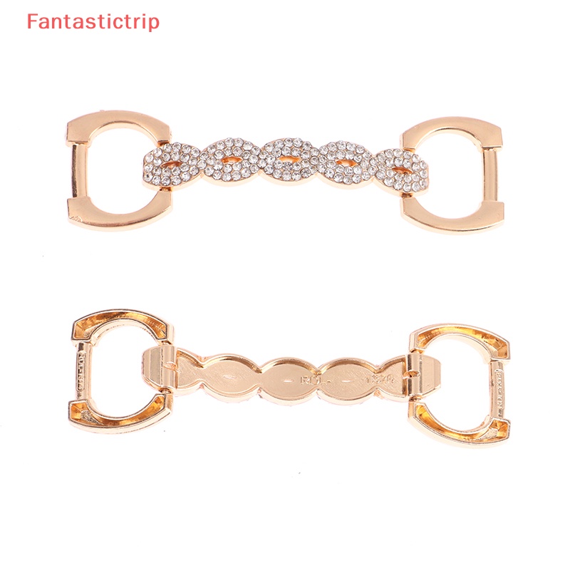 1 Khóa Kẹp Giày Cao Gót Đính Đá Trang Trí Thời Trang Mới Cho Nữ