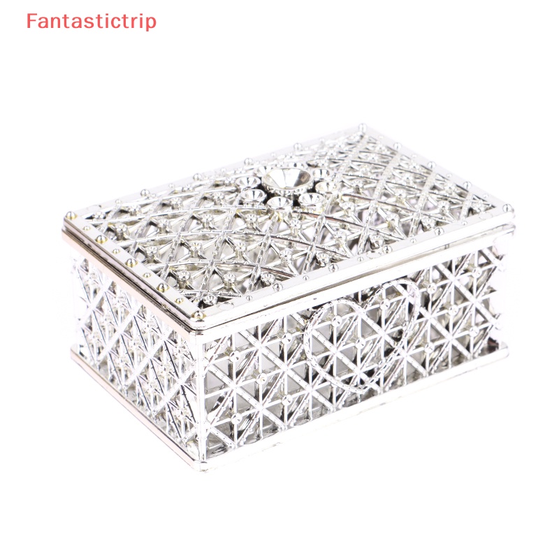 [Fantastictrip] Hộp Đựng Trang Sức / Kẹo / Trang Sức Mini Cổ Điển Trang Trí Đám Cưới Mới