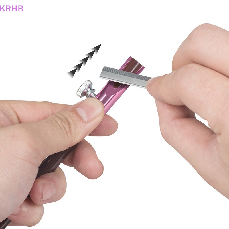 Bút Chì Vẽ Lông Mày Hai Đầu Hình Chữ U Bằng Kim Loại Kèm Đồ Chuốt