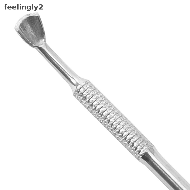 Muỗng Hai Đầu Bằng Thép Không Gỉ Chuyên Dụng Cho Làm Móng