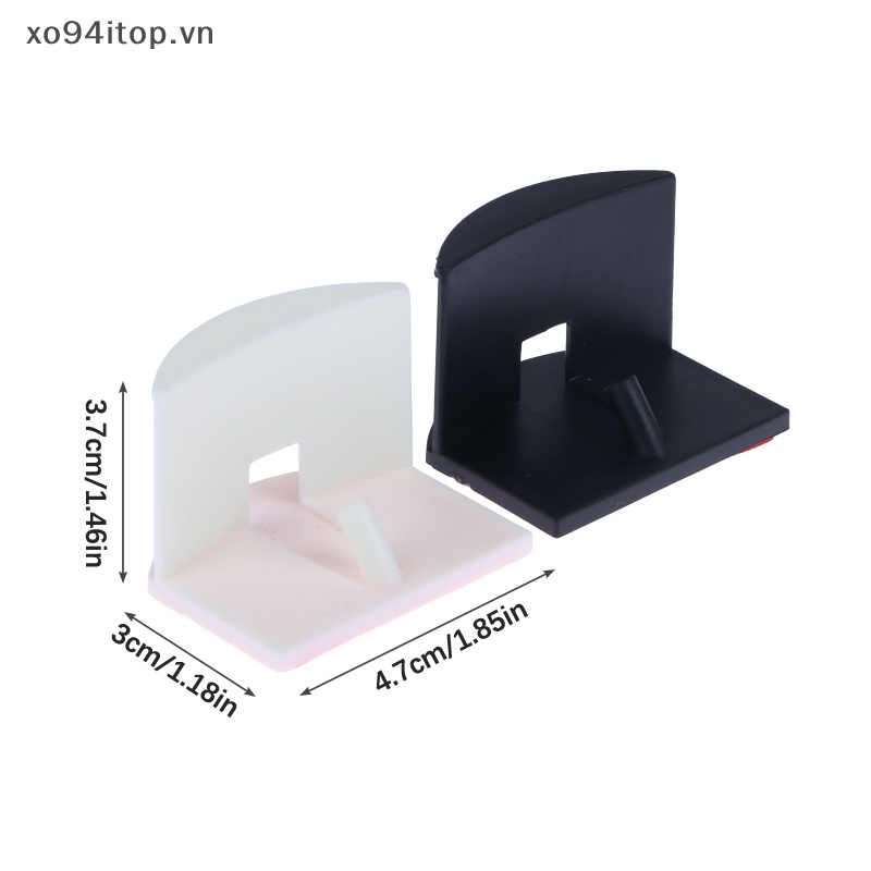 Set 2 Móc Treo Mũ Lưỡi Trai Gắn Tường Tiện Lợi