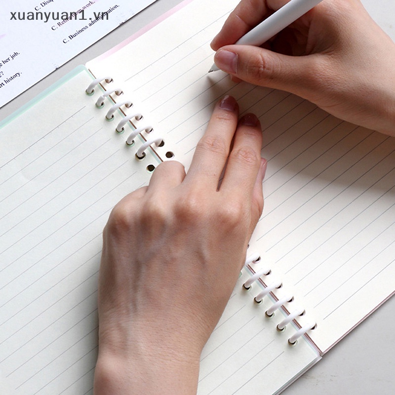Vòng Xoắn Nhựa 30 Lỗ Chuyên Dụng Cho Sổ Tay Khổ A4