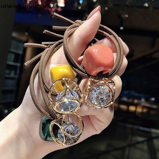 1 Dây Cột Tóc Đính Đá Thời Trang Dành Cho Nữ