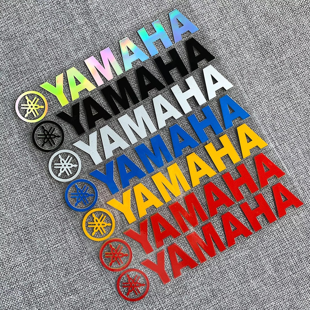 Miếng Dán Trang Trí Kính Chắn Gió Xe Mô Tô Yamaha Revs Your Heart Phản Quang