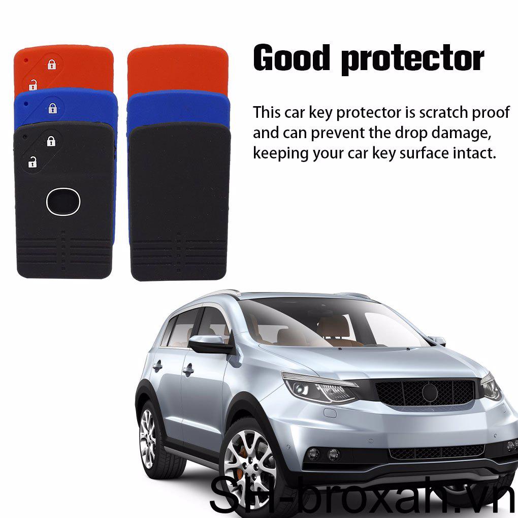 Vỏ Bọc Chìa Khóa Xe Hơi Bằng Silicone Chống Trượt Chống Trầy Xước