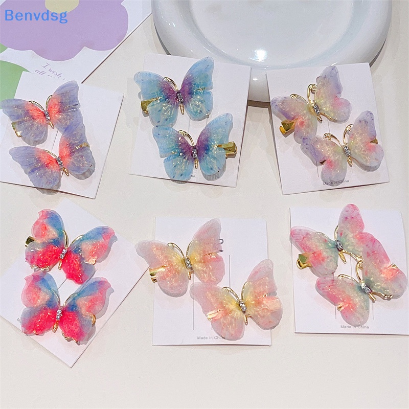 Kẹp Tóc Hình Bướm 3D Dễ Thương Cho Bé Gái