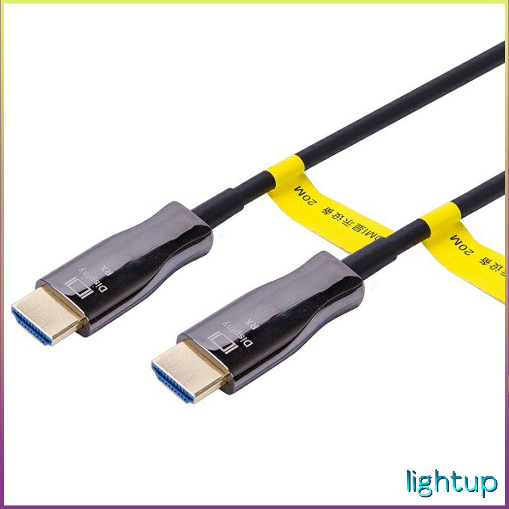Cáp Quang 20M Dữ Liệu Sợi Tương Thích Hdmi Hỗ Trợ Dây Độ Nét Cao 2.0 4K@60Hz BB