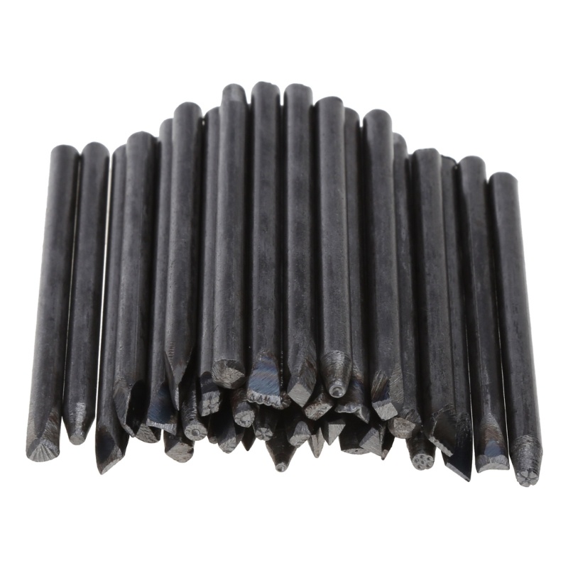 Bộ 36 Con Dấu In Trang Sức Bằng Thép 4mm