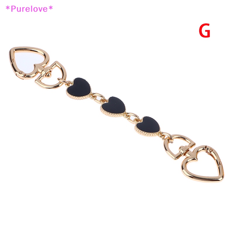 Dây Xích Nối Dài Túi Xách Hình Trái Tim DIY Mới