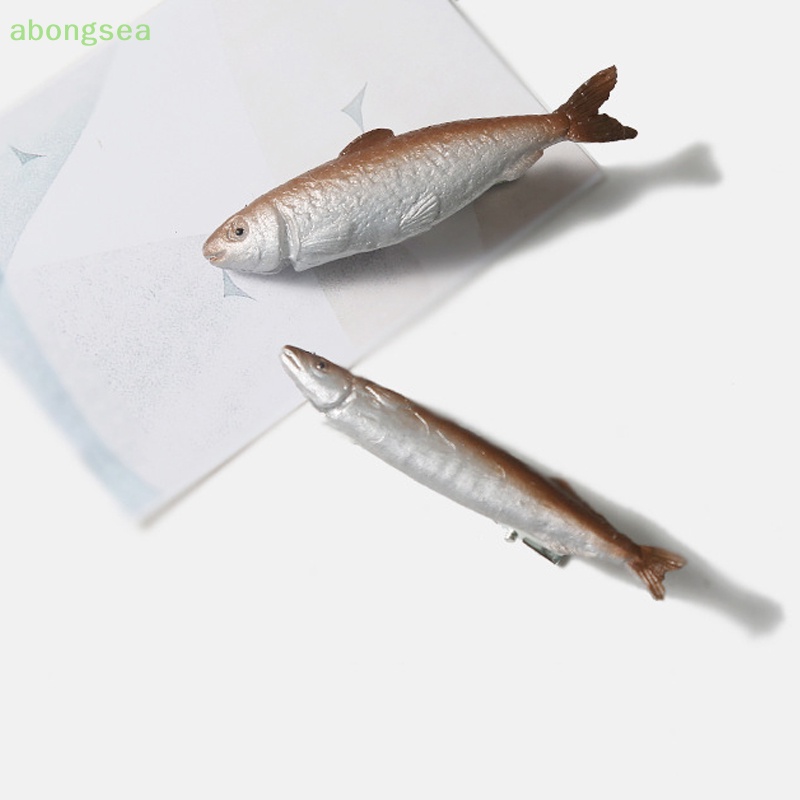 1 Kẹp Tóc Hình Cá Muối Ngộ Nghĩnh Cho Nữ