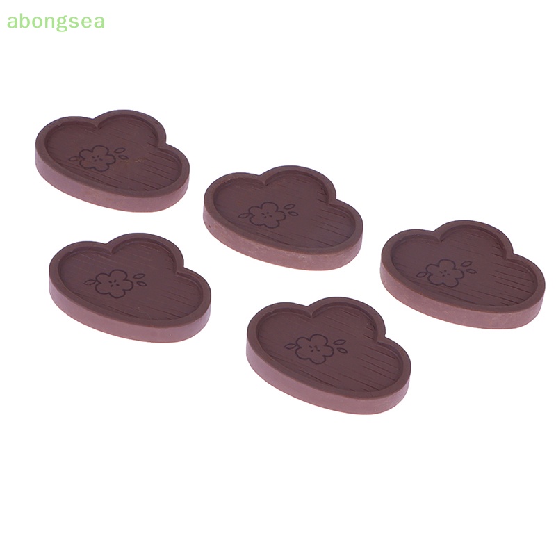 Set 5 Khay Nướng Bánh Mini Bằng Gỗ Cho Nhà Búp Bê