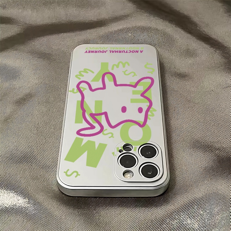 Ốp Điện Thoại TPU Silicone Mềm Mạ Điện Họa Tiết Mèo Cho IPhone 11 14 13 12 Pro Max XS XR X 8 + 7 6S Plus