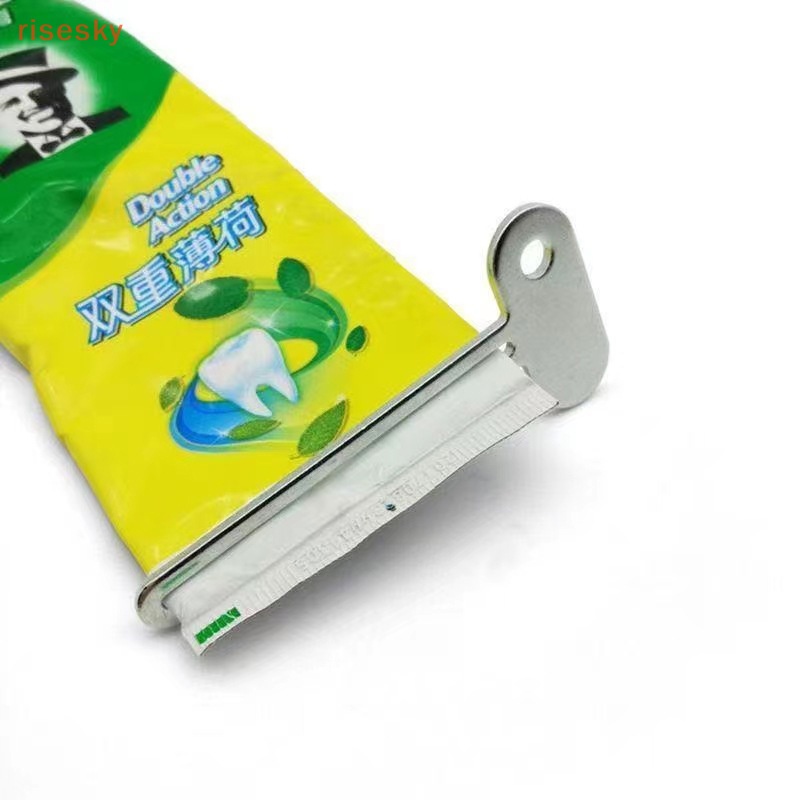 Dụng Cụ Ép Kem Đánh Răng Bằng Kim Loại Nhiều Màu Sắc Tiện Dụng
