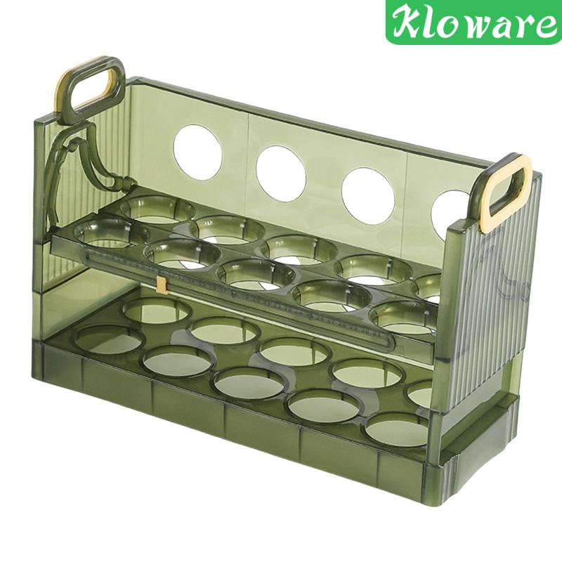 Hộp Đựng Trứng Có Thể Xếp Chồng Tiện Dụng Cho Tủ Lạnh / Cửa Nhà Bếp
