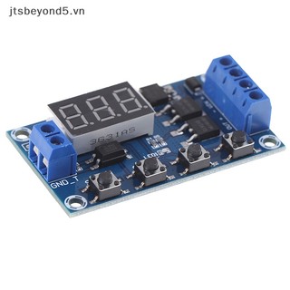 # jy # dc 6-30v dual mos led kỹ thuật số thời gian chậm trễ relay chuyển đổi mô-đun bảng mạch ..