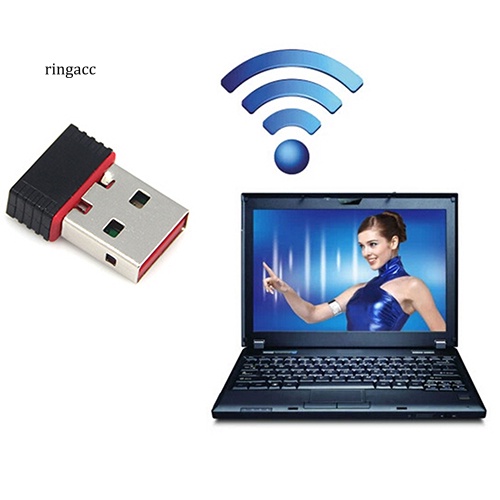 Thẻ Mạng Lan Không Dây 802.11n 150Mbps Cổng USB Cho PC Laptop