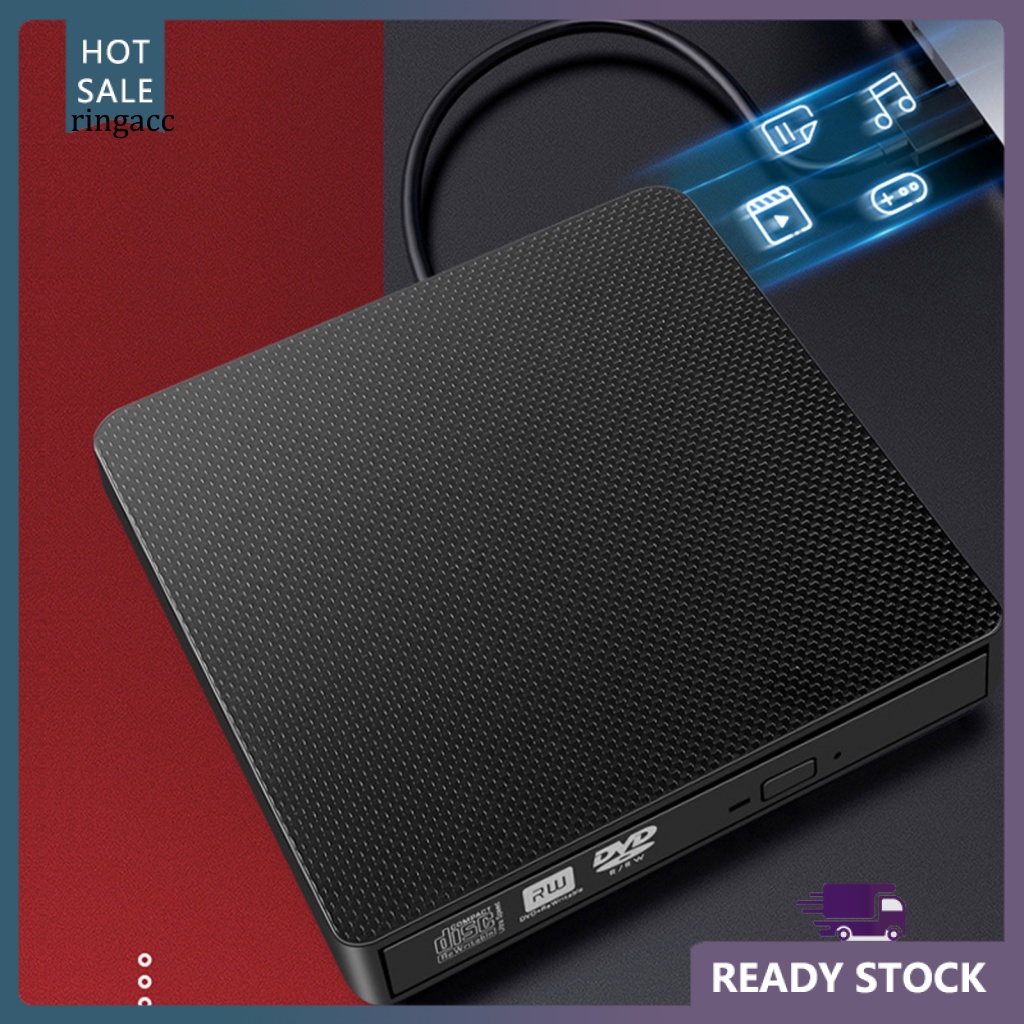 Ổ Đĩa CD-RW DVD Kết Nối Usb 3.0 Type-C Đa Năng Cho Máy Tính