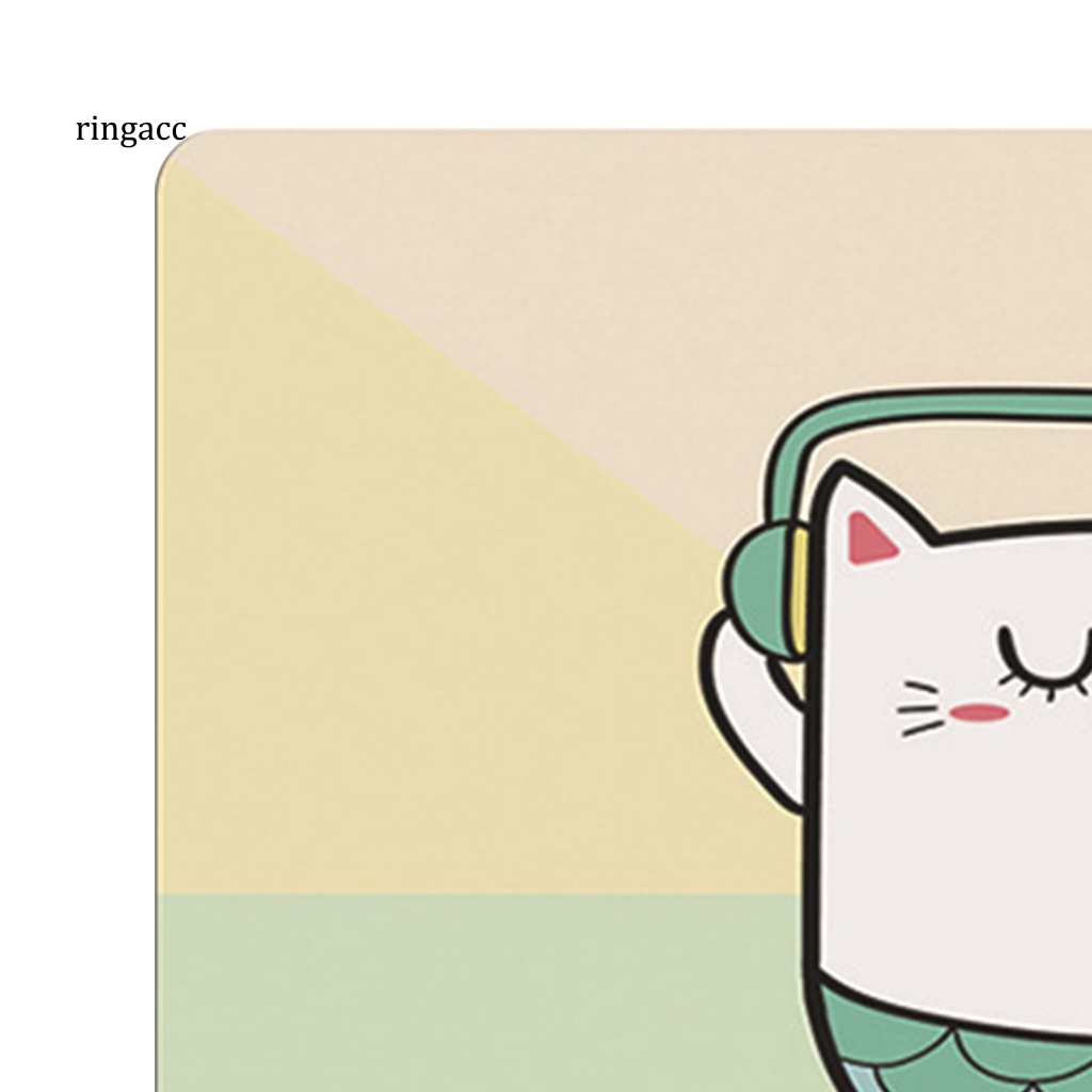 Đệm Lót Chuột RGA Mềm Siêu Mỏng Thoải Mái In Họa Tiết Động Vật Dễ Thương Hỗ Trợ Cổ Tay Cho Laptop