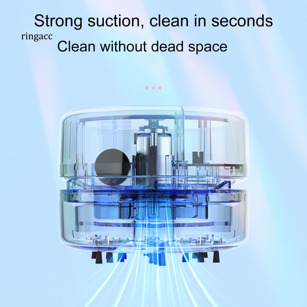 Máy Hút Bụi Để Bàn RGA Họa Tiết Hoạt Hình Có Vòi Hút Mạnh Mẽ Loại Bỏ Tro Sạc USB Cho Trường Học