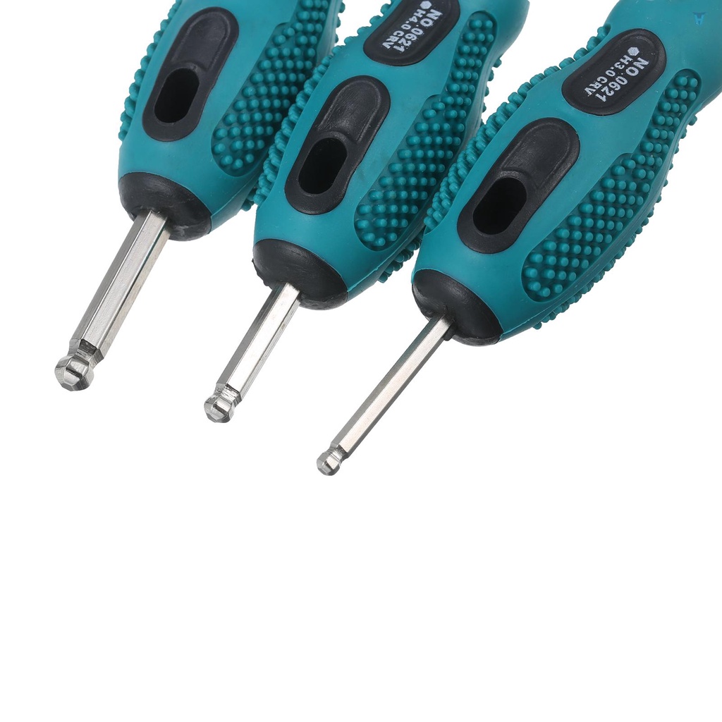 Bộ Cờ Lê Allen Bằng Thép Vanadium Với Tay Cầm TPU Tiện Dụng