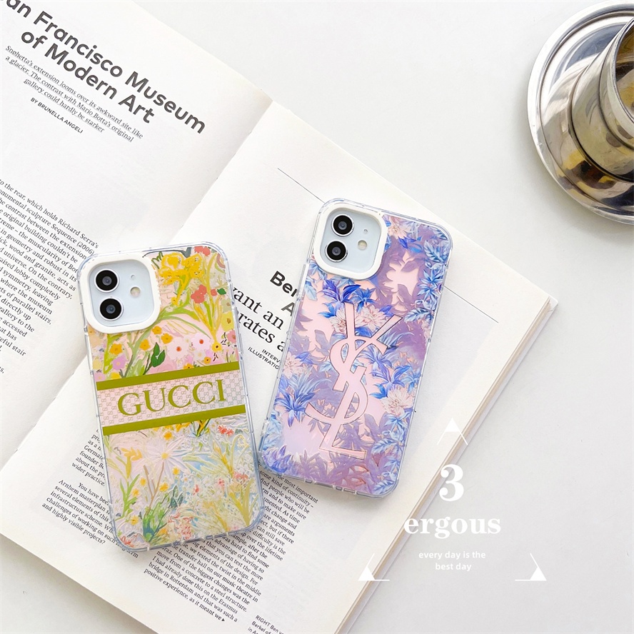 Ốp Điện Thoại Mềm Chống Sốc Màu Gradient Cho IPhone 14 13 12 11 Pro Max SE2020 X XR Xs Max 7 8 Plus