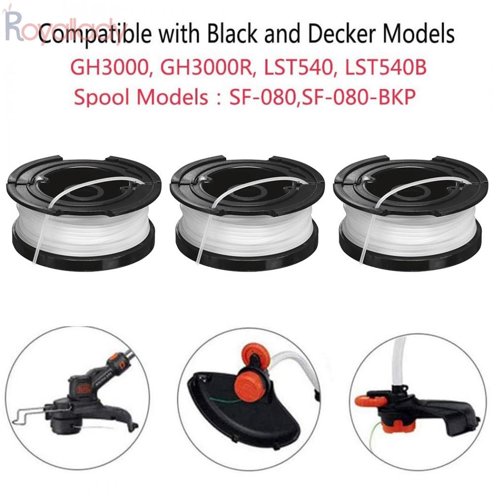 Set 3 Cuộn Dây Cho Máy Cắt Cỏ black & decker a6481 st4525