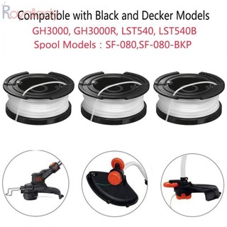 Set 3 cuộn dây cho máy cắt cỏ black & decker a6481 st4525
