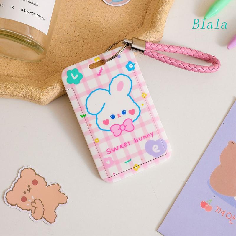 Ví Đựng Thẻ ID / Móc Khóa Họa Tiết Hoạt Hình Dễ Thương Cho Nam Và Nữ