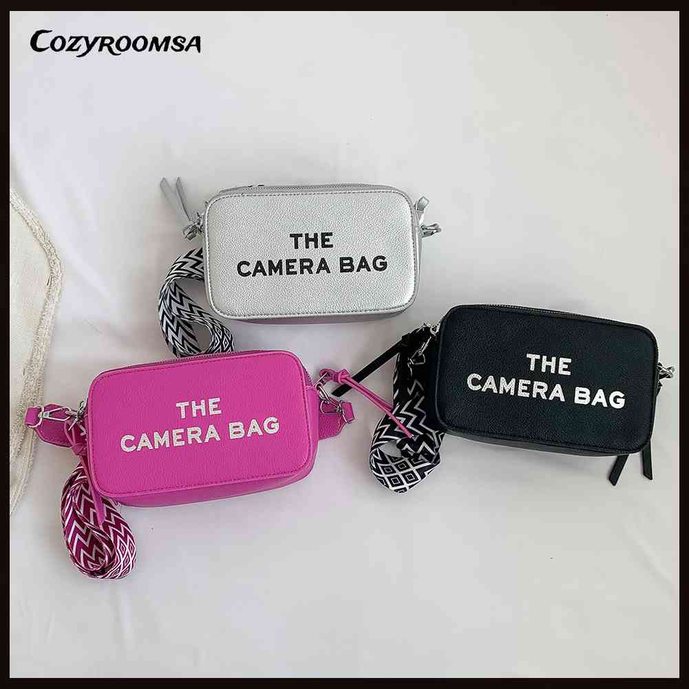 Túi Đeo Chéo Vai In Chữ Thời Trang Dành Cho Nữ