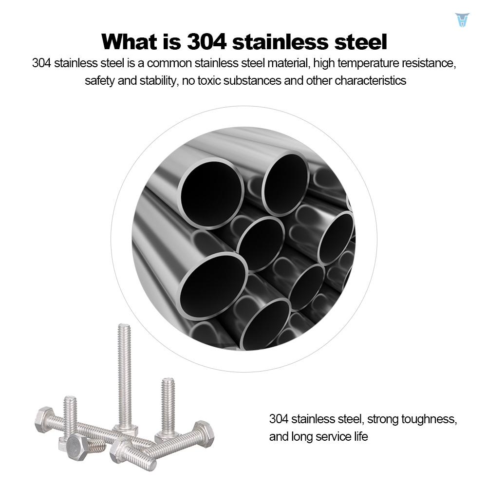 Vít Lục Giác Bằng Thép Không Gỉ DIN933 304 M-4 * 16