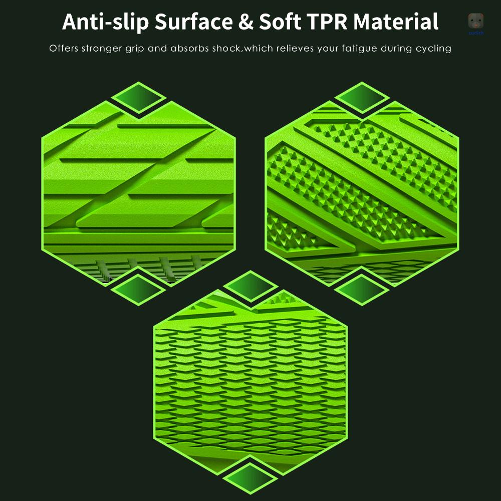 Vỏ Bọc Tay Lái Xe Đạp Leo Núi 22.2mm Chống Sốc / Trượt Mềm Mại