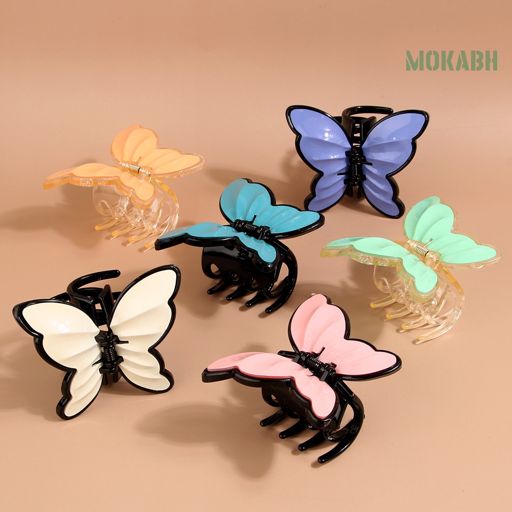 Kẹp Tóc Hình Cá Mập Chống Nứt Màu Sắc Kẹo Ngọt Dành Cho Nữ