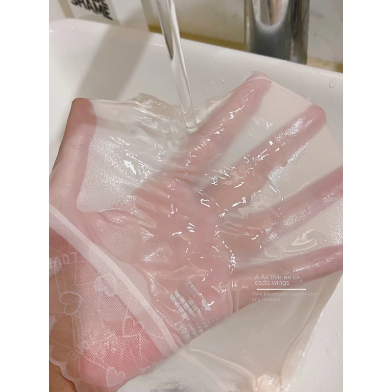 Ultra Quần Lót Lụa Phối Ren Siêu Mỏng Thoáng Khí Thời Trang Quyến Rũ Cho Nữ