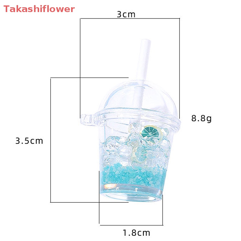 Móc Khóa Hình Xô Nước Đá Dạ Quang Tỉ Lệ 1: 12 Trang Trí Nhà Búp Bê