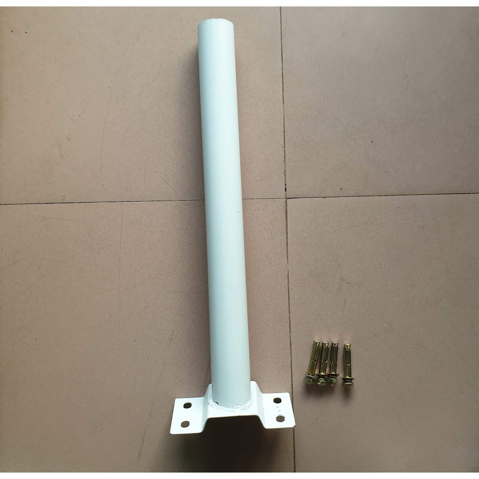 Tay đỡ thằng cho đèn năng lượng mặt trời. Cần Đèn Trụ Đỡ Gắn Đèn Đường, Chân Gắn Đèn Đường, Tay Vịn Gắn Đèn Phi 49mm