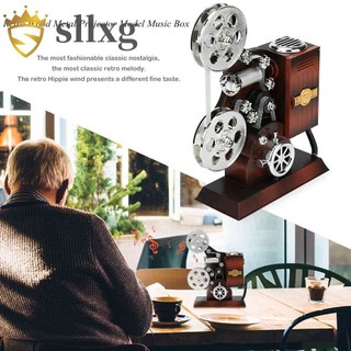 Hộp nhạc hình máy chiếu phim dùng làm quà tặng sinh nhật