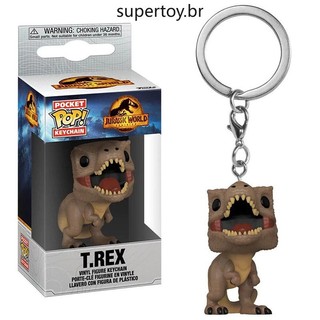 Funko pop Nhân Vật funko pop! Móc Khóa: Thế Giới jurassic world dominion - t. Mô Hình Nhân Vật Hoạt Hình rex action