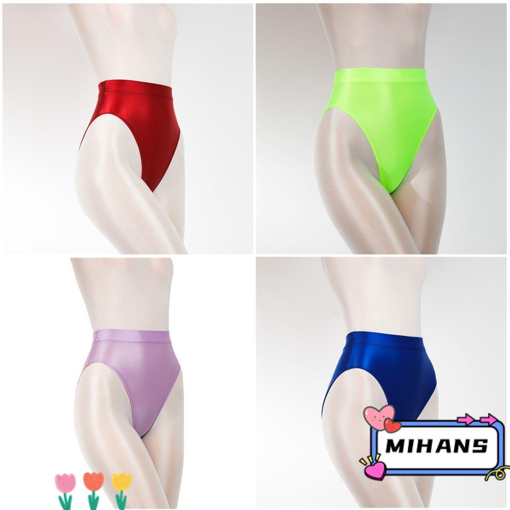 Quần Lót Lưng Cao Siêu Mỏng Lấp Lánh Cho Nữ