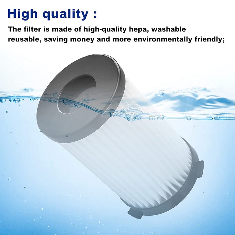 Bộ Lọc Thay Thế Cho Máy Hút Bụi MOOSOO D600 Và 8 Bộ Lọc Xốp RBT 2761 RBT 2759