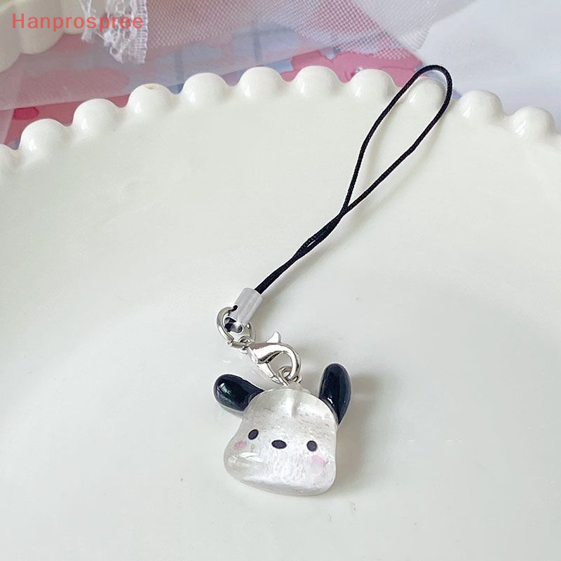 Hanprospree > Ốp Điện Thoại Hình Búp Bê Melody Cinnamoroll Dây Đeo Mặt Búp Bê Sanrio Kuromi Dễ Thương Thích Hợp Làm Quà Tặng Cho Nữ Sinh